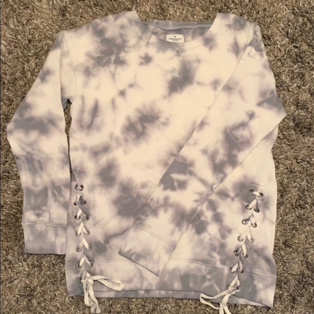 American Eagle Tie Dye Sweatshirt